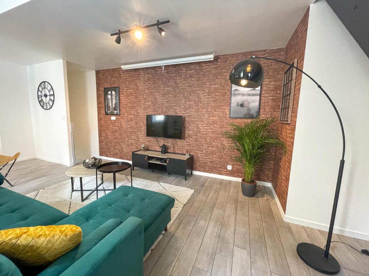 Superbe Appartement-Sauna-Cinema-Parking-Gare 阿棉 外观 照片