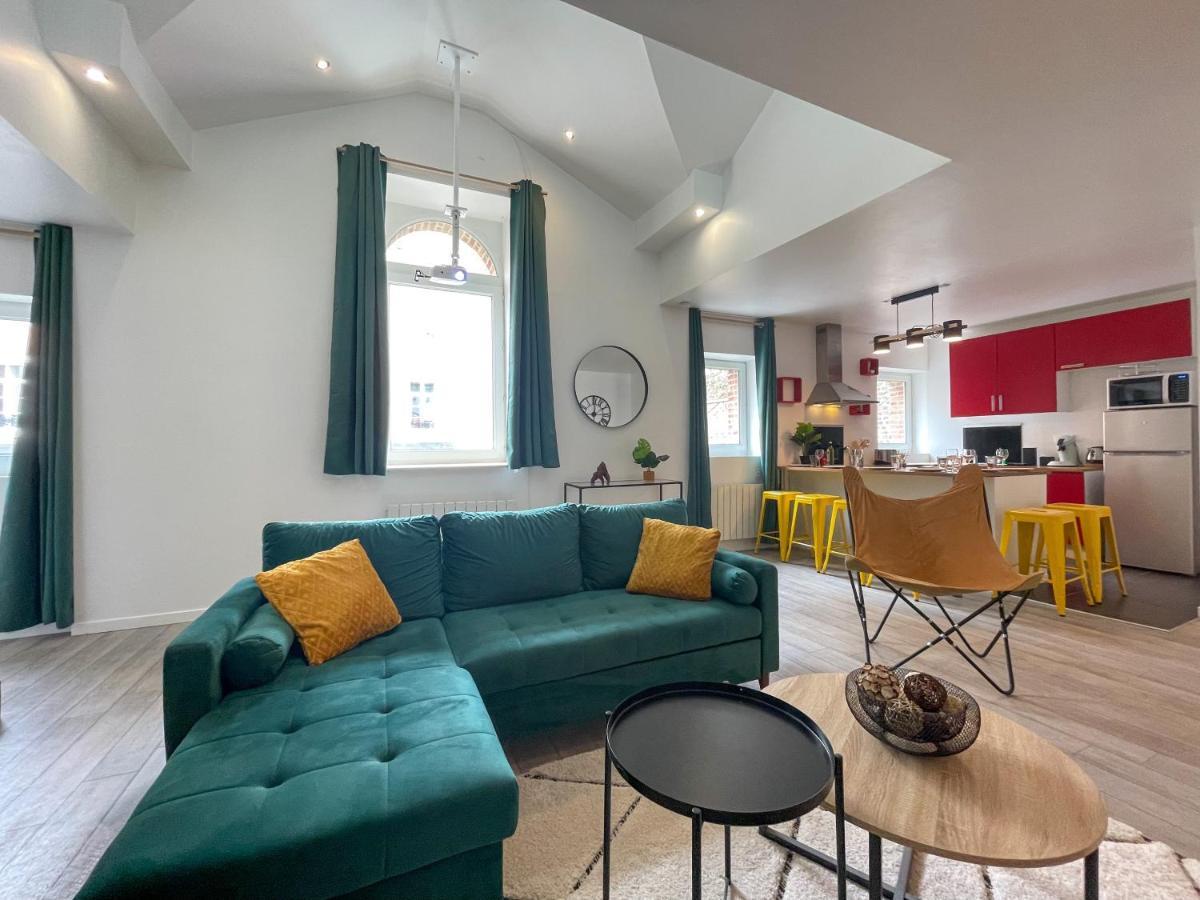 Superbe Appartement-Sauna-Cinema-Parking-Gare 阿棉 外观 照片