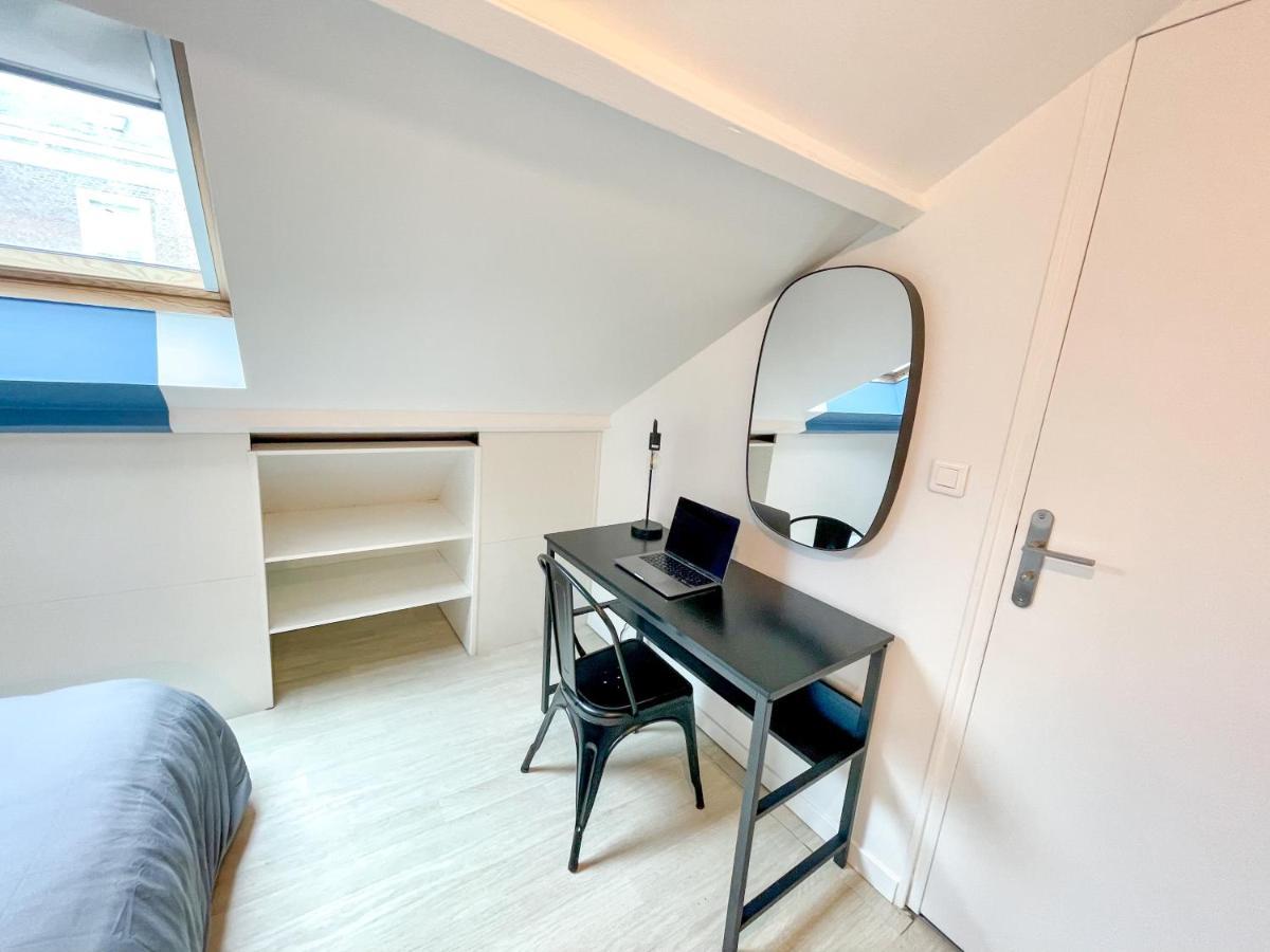 Superbe Appartement-Sauna-Cinema-Parking-Gare 阿棉 外观 照片