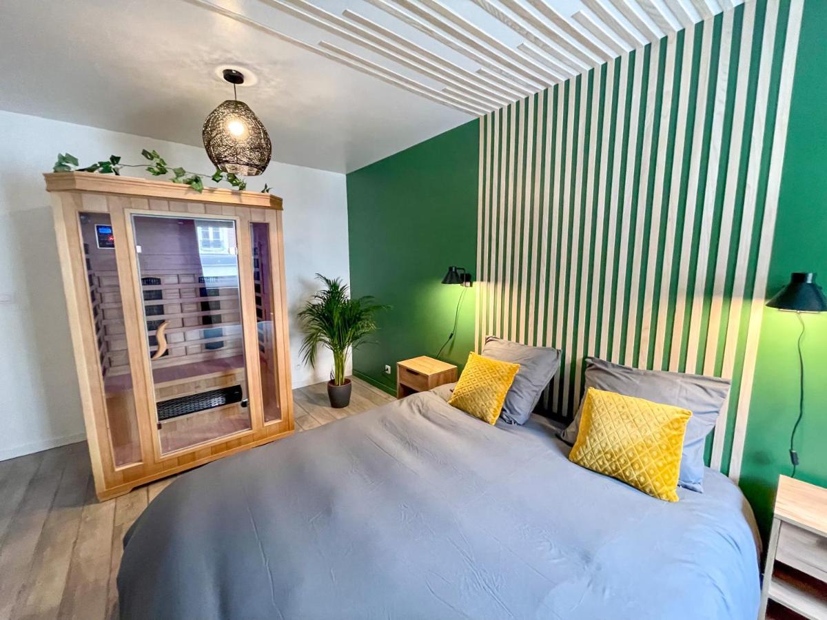 Superbe Appartement-Sauna-Cinema-Parking-Gare 阿棉 外观 照片