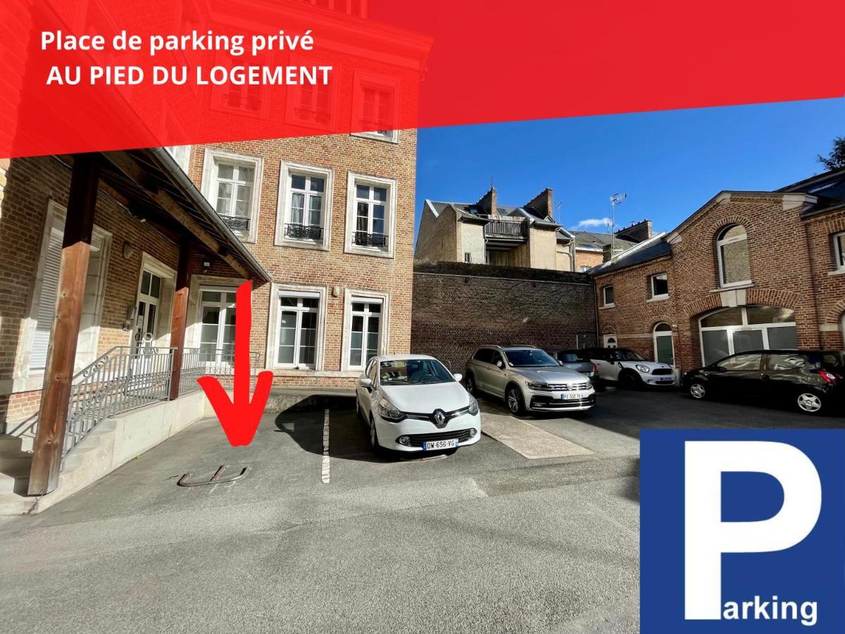 Superbe Appartement-Sauna-Cinema-Parking-Gare 阿棉 外观 照片