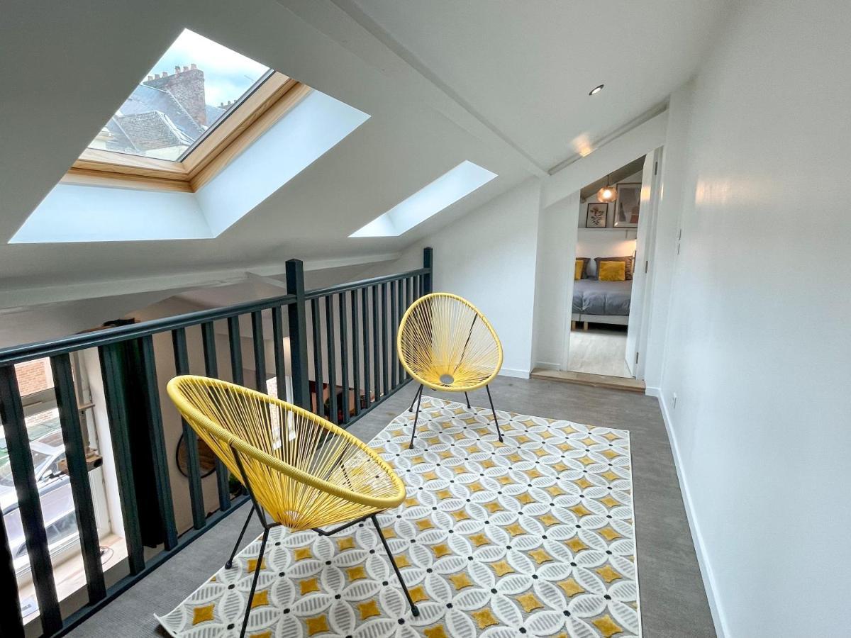 Superbe Appartement-Sauna-Cinema-Parking-Gare 阿棉 外观 照片