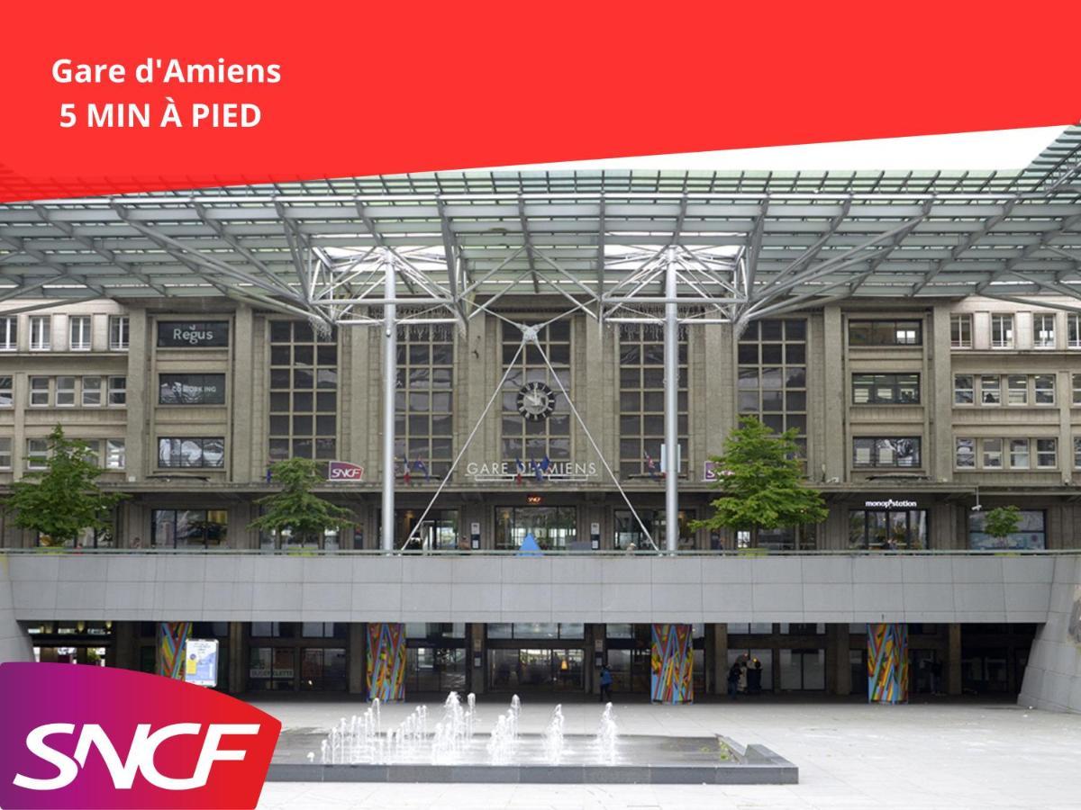 Superbe Appartement-Sauna-Cinema-Parking-Gare 阿棉 外观 照片