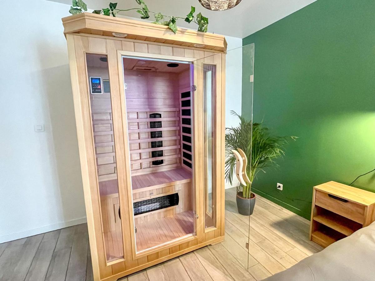 Superbe Appartement-Sauna-Cinema-Parking-Gare 阿棉 外观 照片