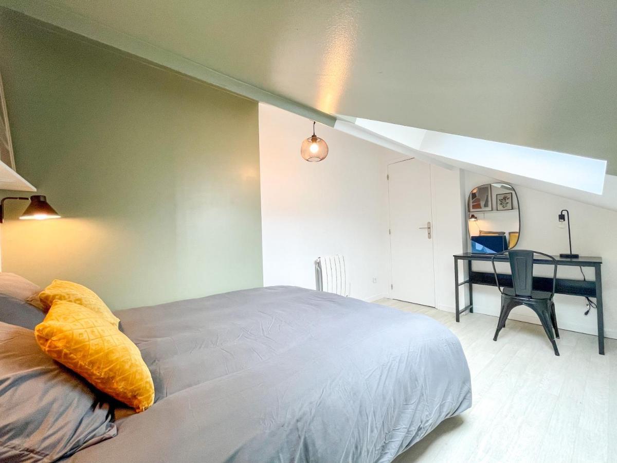 Superbe Appartement-Sauna-Cinema-Parking-Gare 阿棉 外观 照片