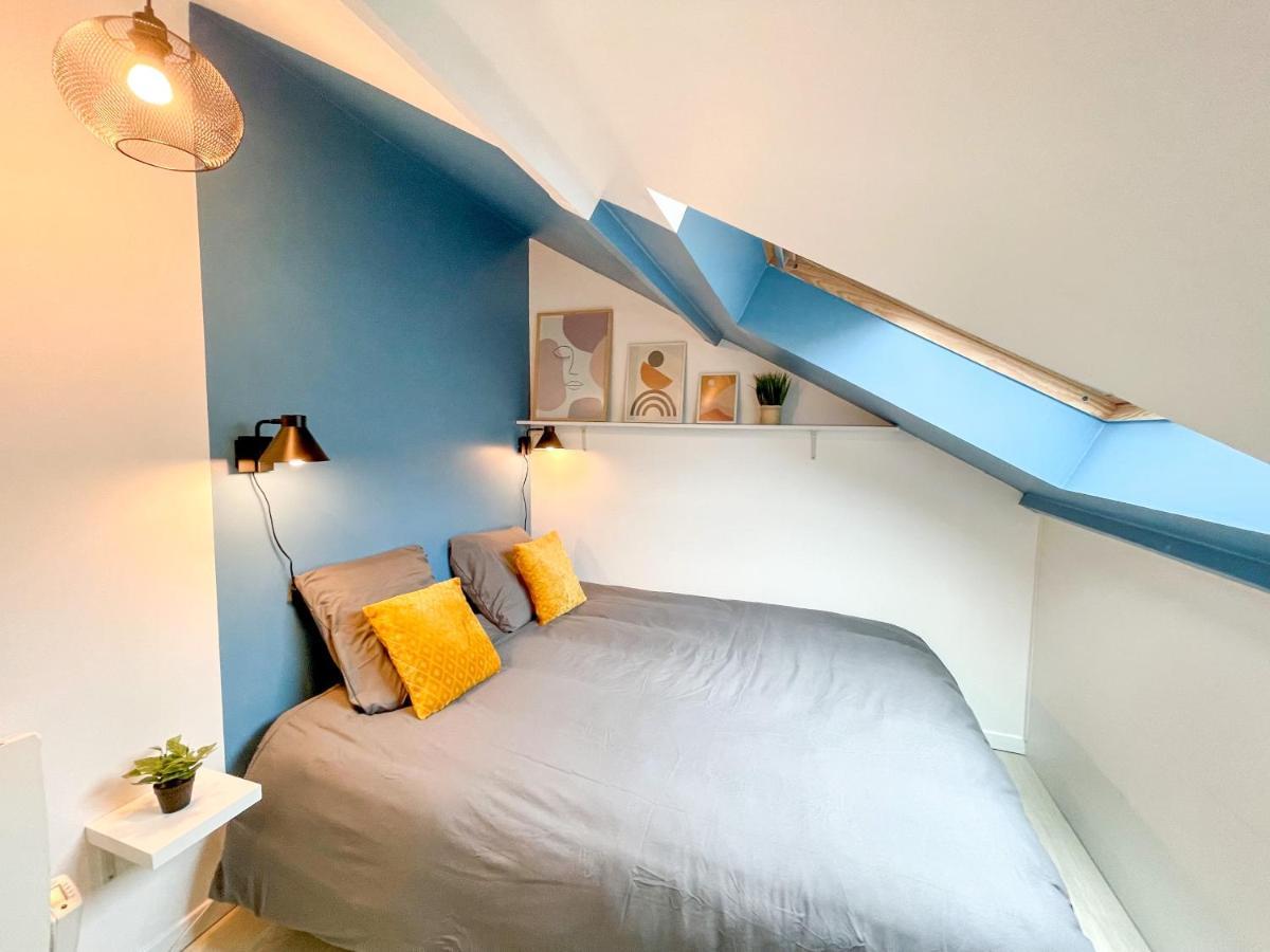Superbe Appartement-Sauna-Cinema-Parking-Gare 阿棉 外观 照片